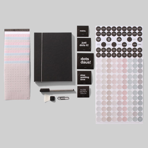 BUJO Box | nordic edition | dotty plans Buchplaner-Set zum kreativen Planen - dot on
