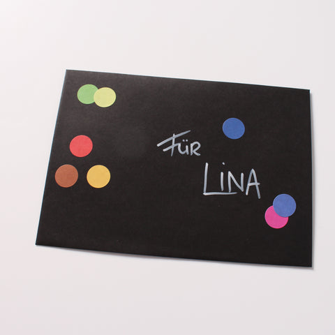 rainbow dots | Bogen mit 108 Klebepunkten | Ø 20 mm - dot on