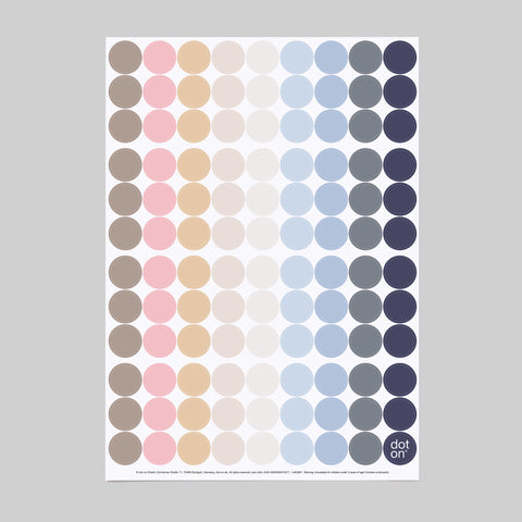 jans dots | Bogen mit 108 Klebepunkten | Ø 20 mm - dot on