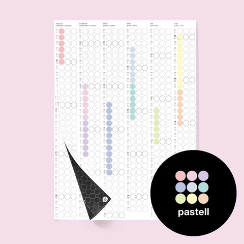 mix&match · colourful edition · Kalender 2026 - dot on