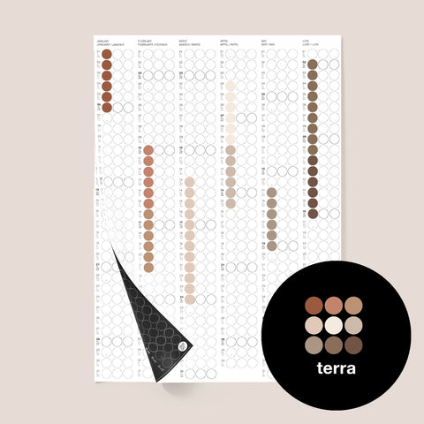 mix&match · monochrome edition · Kalender 2026 - dot on