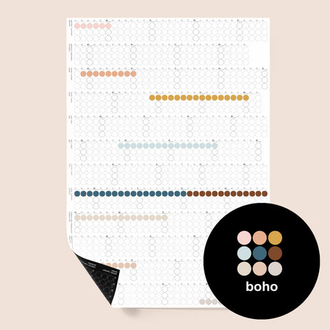 mix&match · colourful edition · Kalender 2026 - dot on