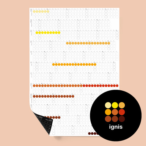mix&match · monochrome edition · Kalender 2026 - dot on