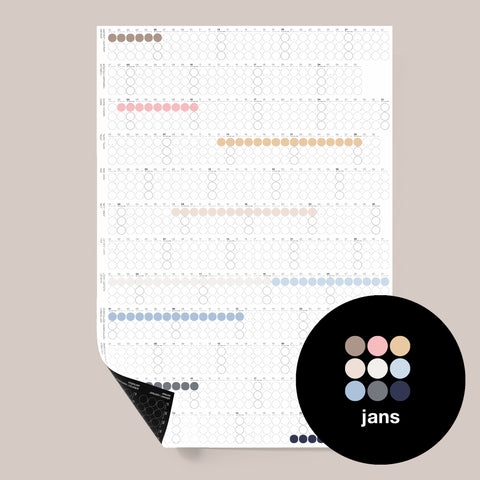mix&match · art edition · Kalender 2026 - dot on