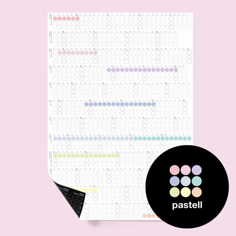 mix&match · colourful edition · Kalender 2026 - dot on