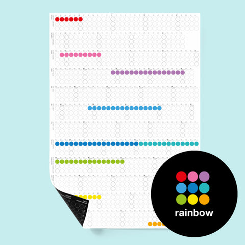 mix&match · colourful edition · Kalender 2026 - dot on
