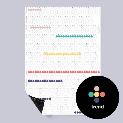 mix&match · colourful edition · Kalender 2026 - dot on