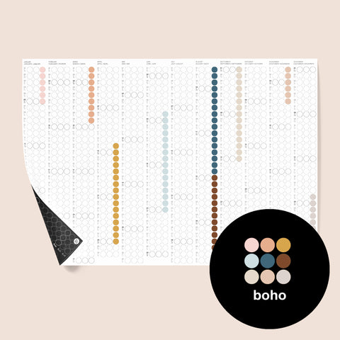 mix&match · colourful edition · Kalender 2026 - dot on