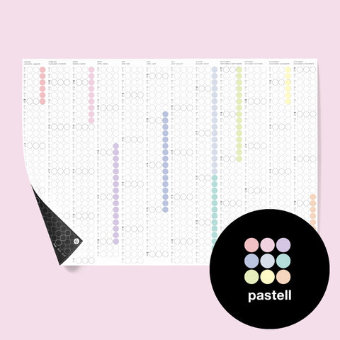 mix&match · colourful edition · Kalender 2026 - dot on