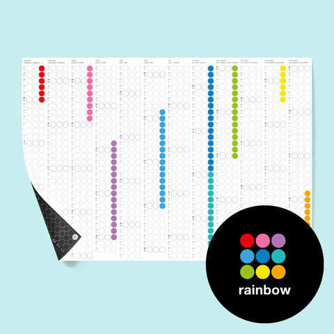 mix&match · colourful edition · Kalender 2026 - dot on