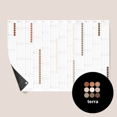 mix&match · monochrome edition · Kalender 2026 - dot on