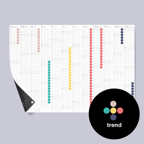 mix&match · colourful edition · Kalender 2026 - dot on