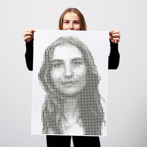 dot on my Pixelart DIY eigenes Foto als Pixelart Kleben nach Zahlen individuelles modernes Geschenk Feste & Events mit Wunschtext