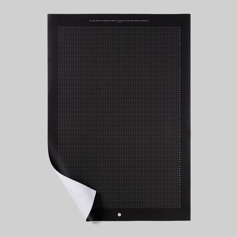 dot on life | Lebensplaner mit Klebepunkten | pastell edition | 69x100 cm - dot on