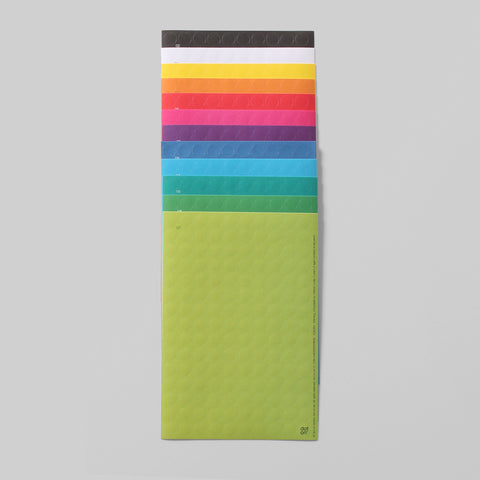 dot on life | Lebensplaner mit Klebepunkten | rainbow edition | 69x100 cm - dot on
