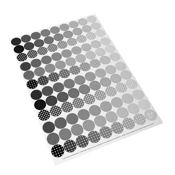 288 Klebepunkte 20 Mm, Hellblau, Aus PVC-Folie – Wetterfest, UV-beständig, Für Innen Und Außen, Selbstklebende