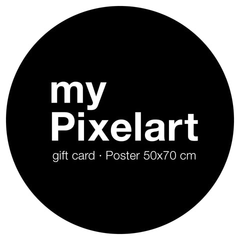 Geschenkgutschein my Pixelart - dot on