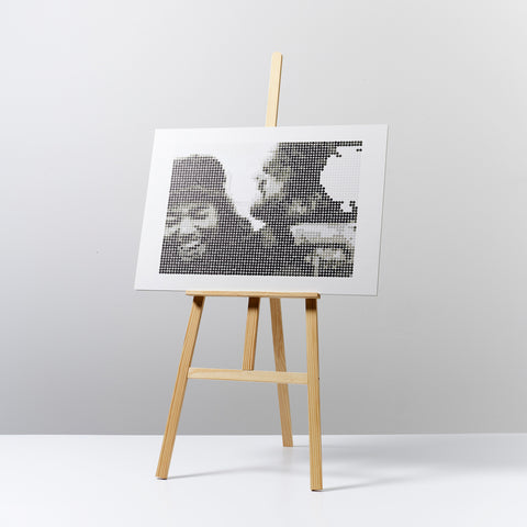 dot on my Pixelart DIY eigenes Foto als Pixelart Kleben nach Zahlen individuelles modernes Geschenk Feste & Events mit Wunschtext