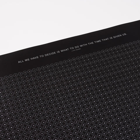 dot on life | LEBENSPLANER MIT KLEBEPUNKTEN | HOCHFORMAT 69X100 CM - dot on