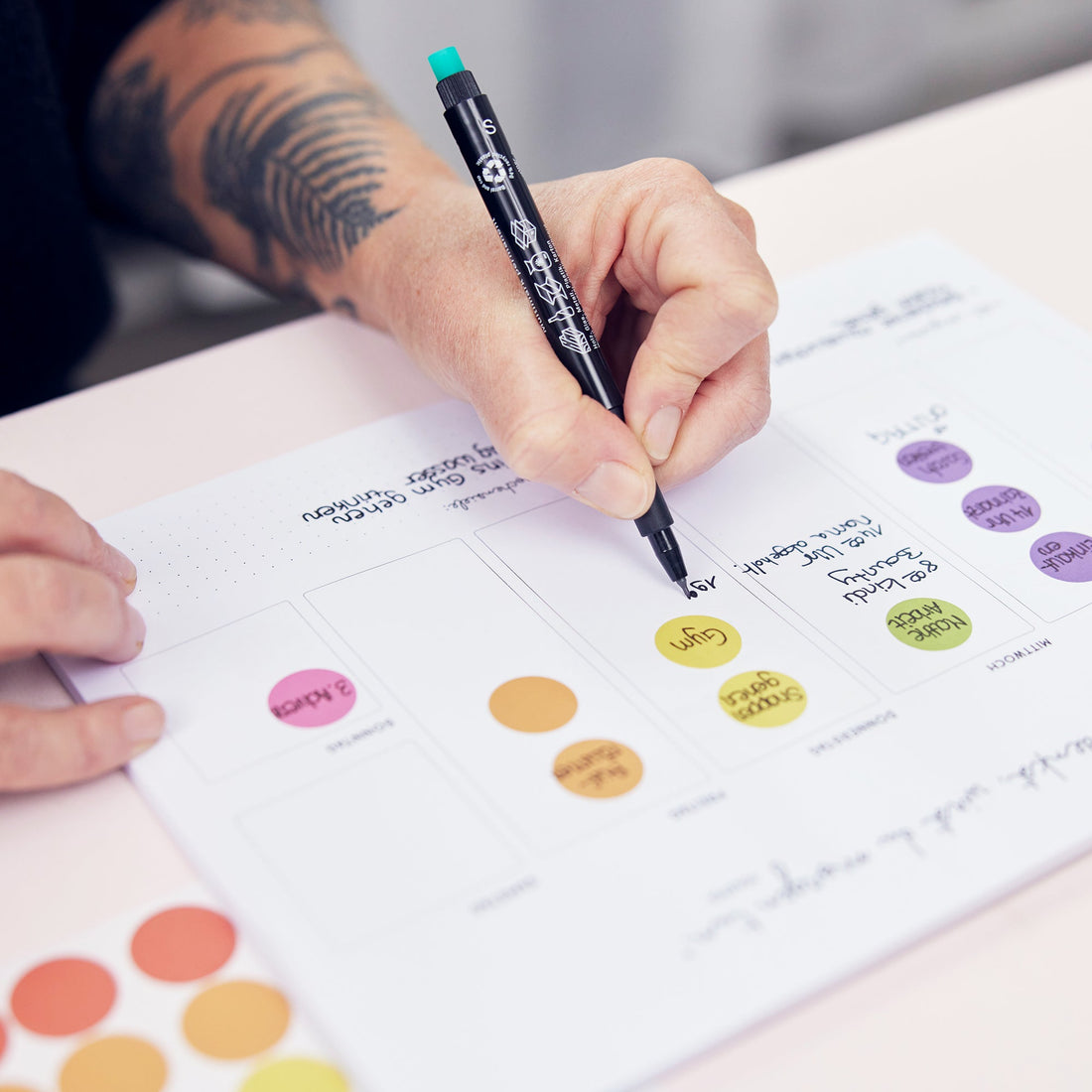 Wochenplanung richtig gemacht