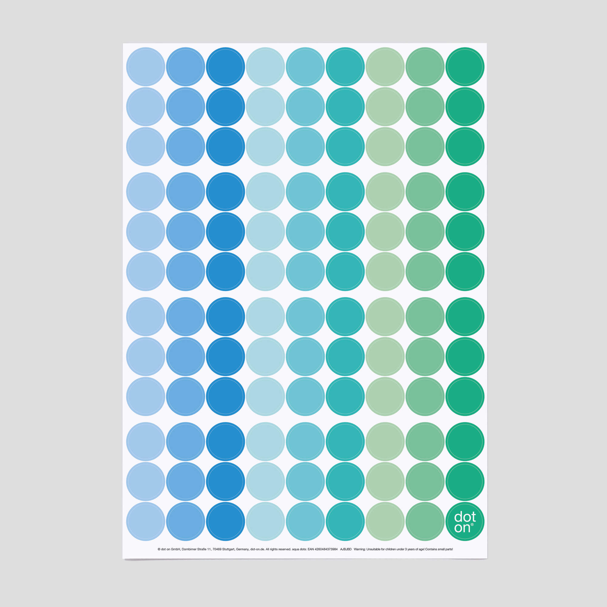 aqua dots · Klebepunkte Ø 20 mm