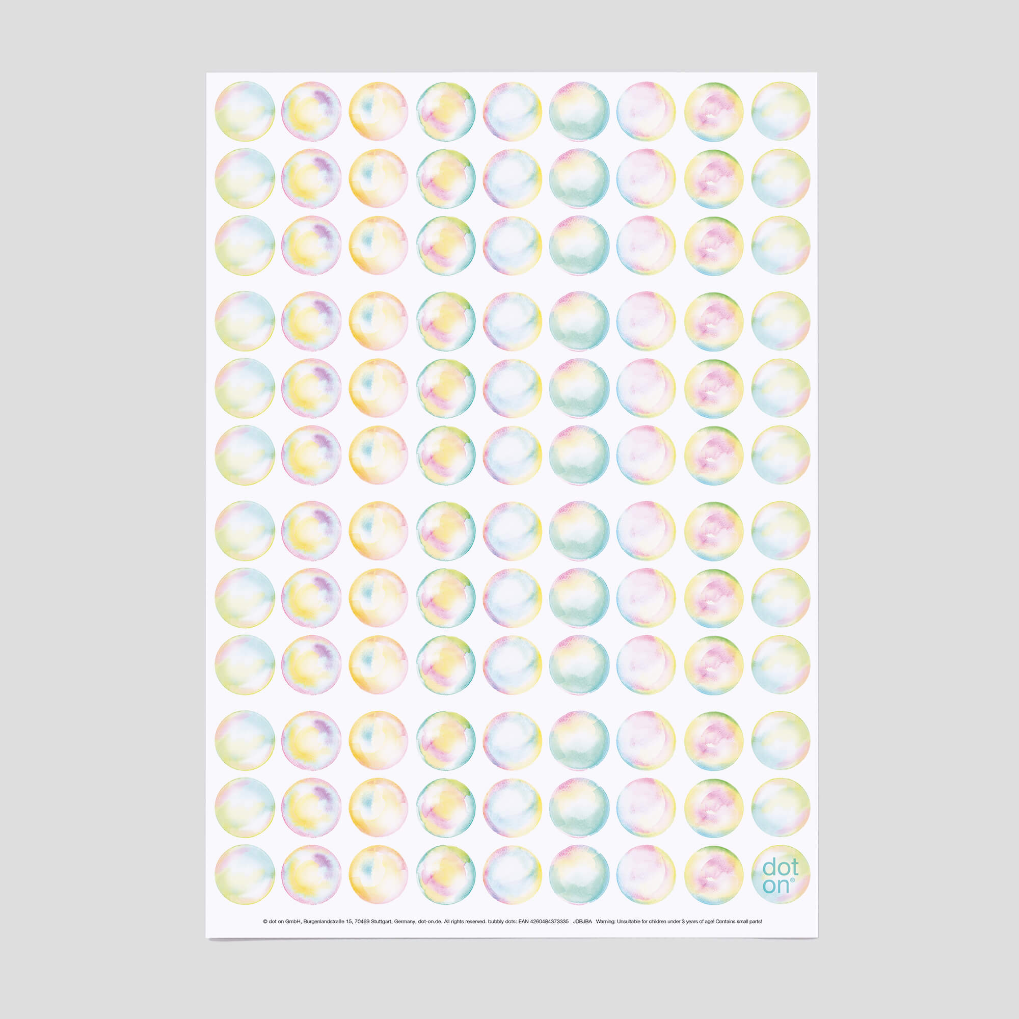 bloom+bubble dots · 3er-Set · Klebepunkte Ø 20 mm