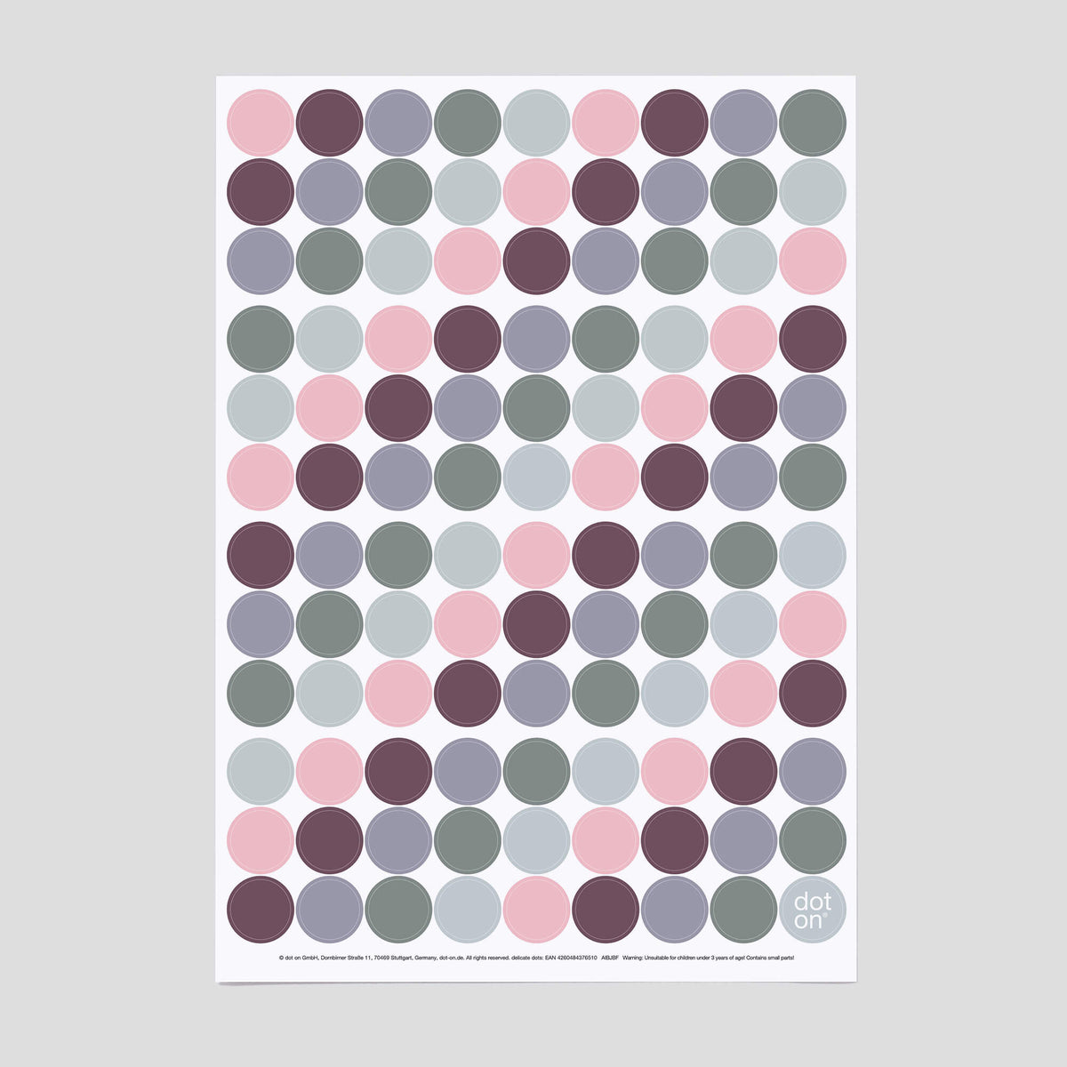 delicate dots · Klebepunkte Ø 20 mm