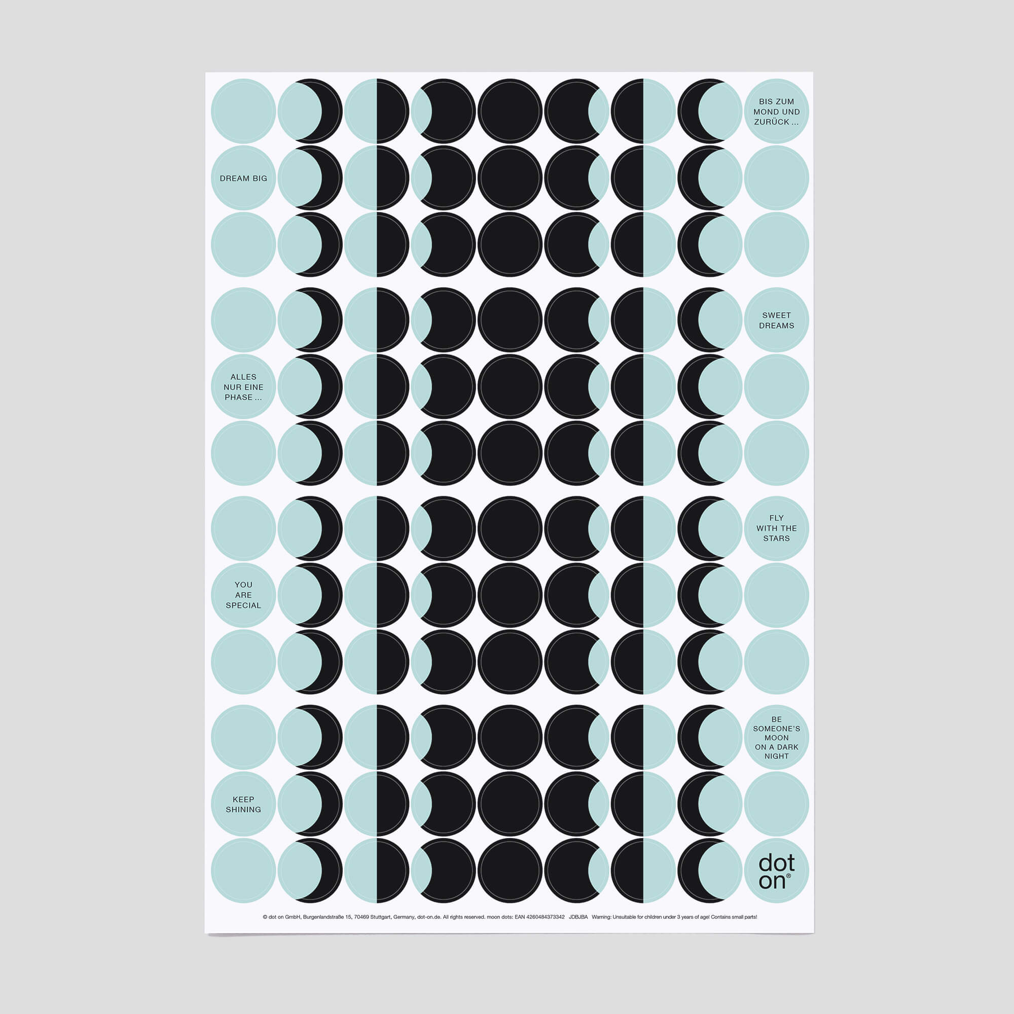 moon dots · sticky dots Ø 20 mm