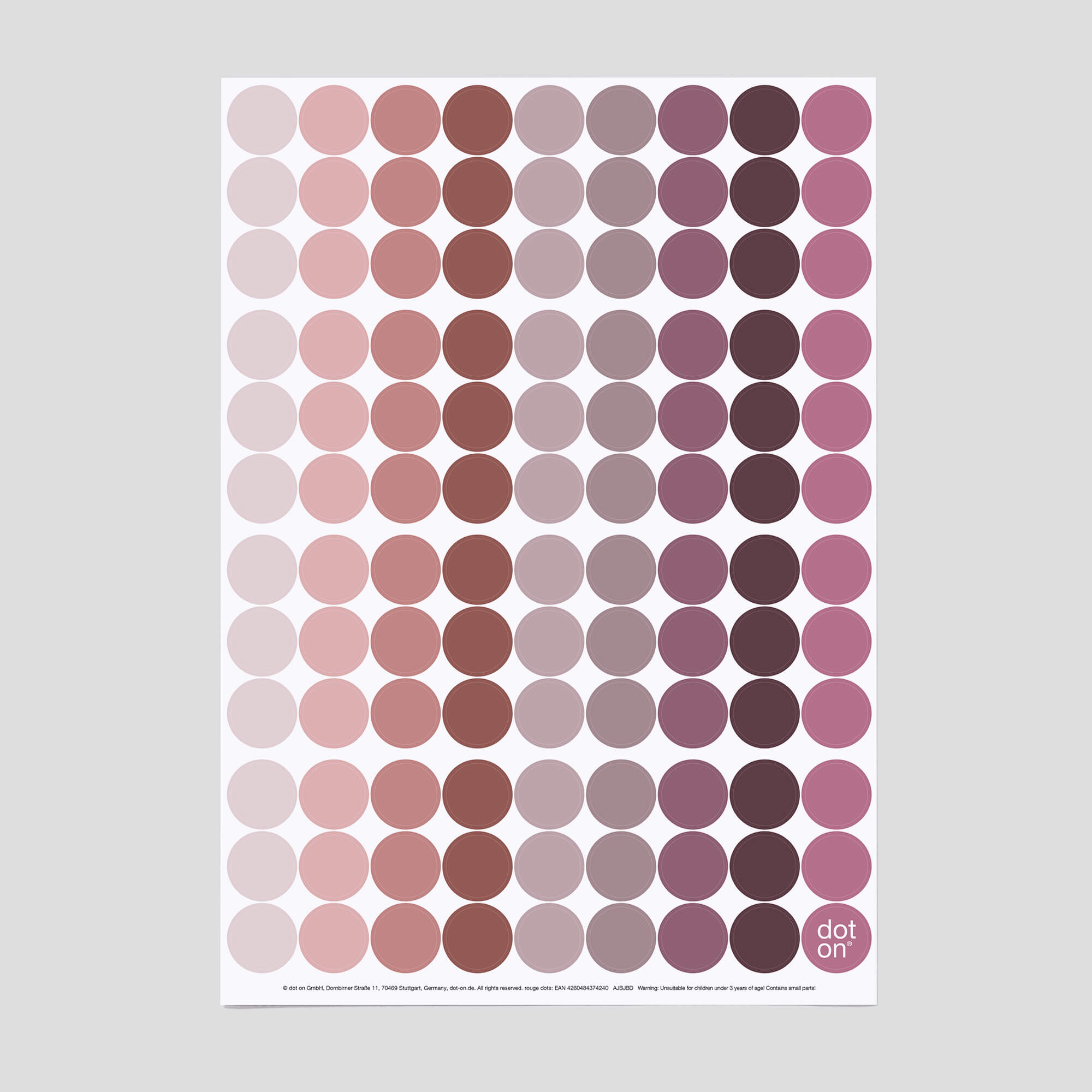 rouge dots · sticky dots Ø 20 mm