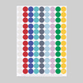 dot on 107 Klebepunkte 20 mm Claude Monet Farbpalette Kunst 