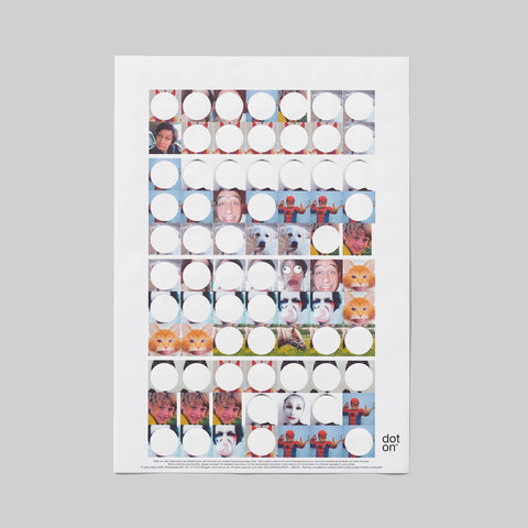 Geburtstagsplaner bday | Pastell Edition | 8x70 cm - dot on