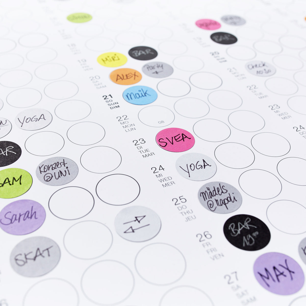 personal planner · put together individual planner