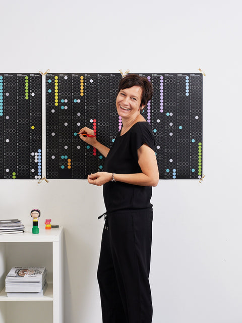 Planen mit Klebepunkten