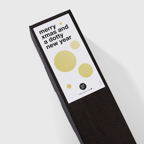 Weihnachtslabel · Sticker zum Personalisieren · gold