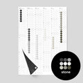 mix&match · monochrome edition · Kalender 2026 - dot on