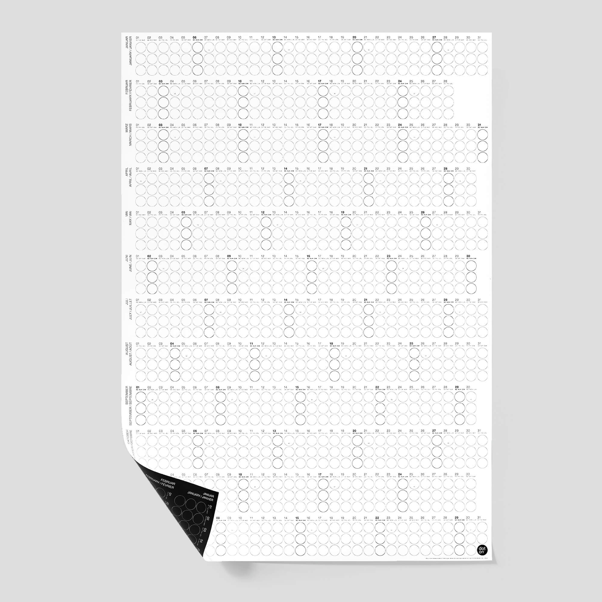 Annual planner 2025 CUSTOMIZED | in 4 formats