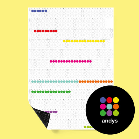 mix&match · new editions · Kalender 2026 - dot on