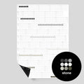 mix&match · monochrome edition · Kalender 2026 - dot on