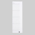 dot on Monatsplaner Wandkalender mit Klebepunkten  unbeklebt weiß
