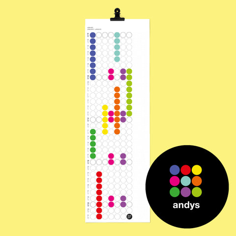 mix&match · new editions · Kalender 2026 - dot on