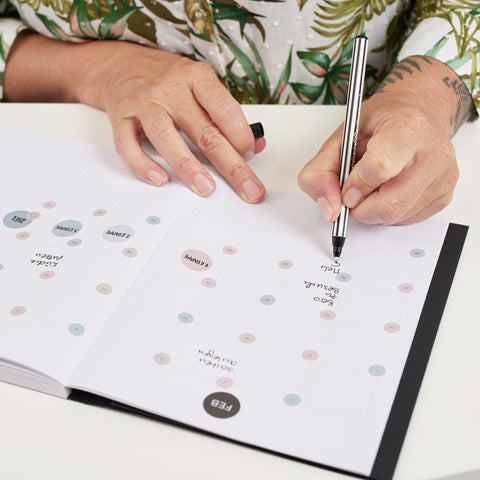 BUJO Box | nordic edition | dotty plans Buchplaner-Set zum kreativen Planen - dot on