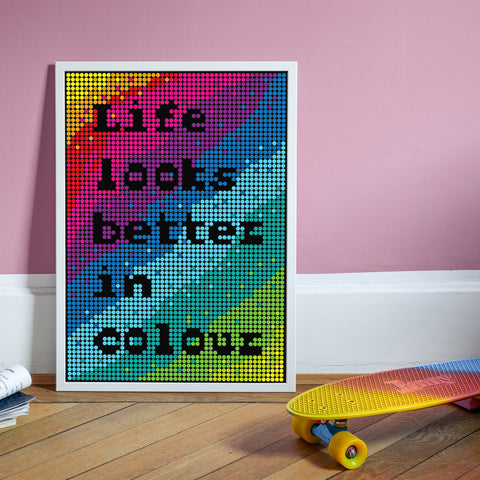 Pixelart | LIMITED EDITION | 50x70 cm - dot on