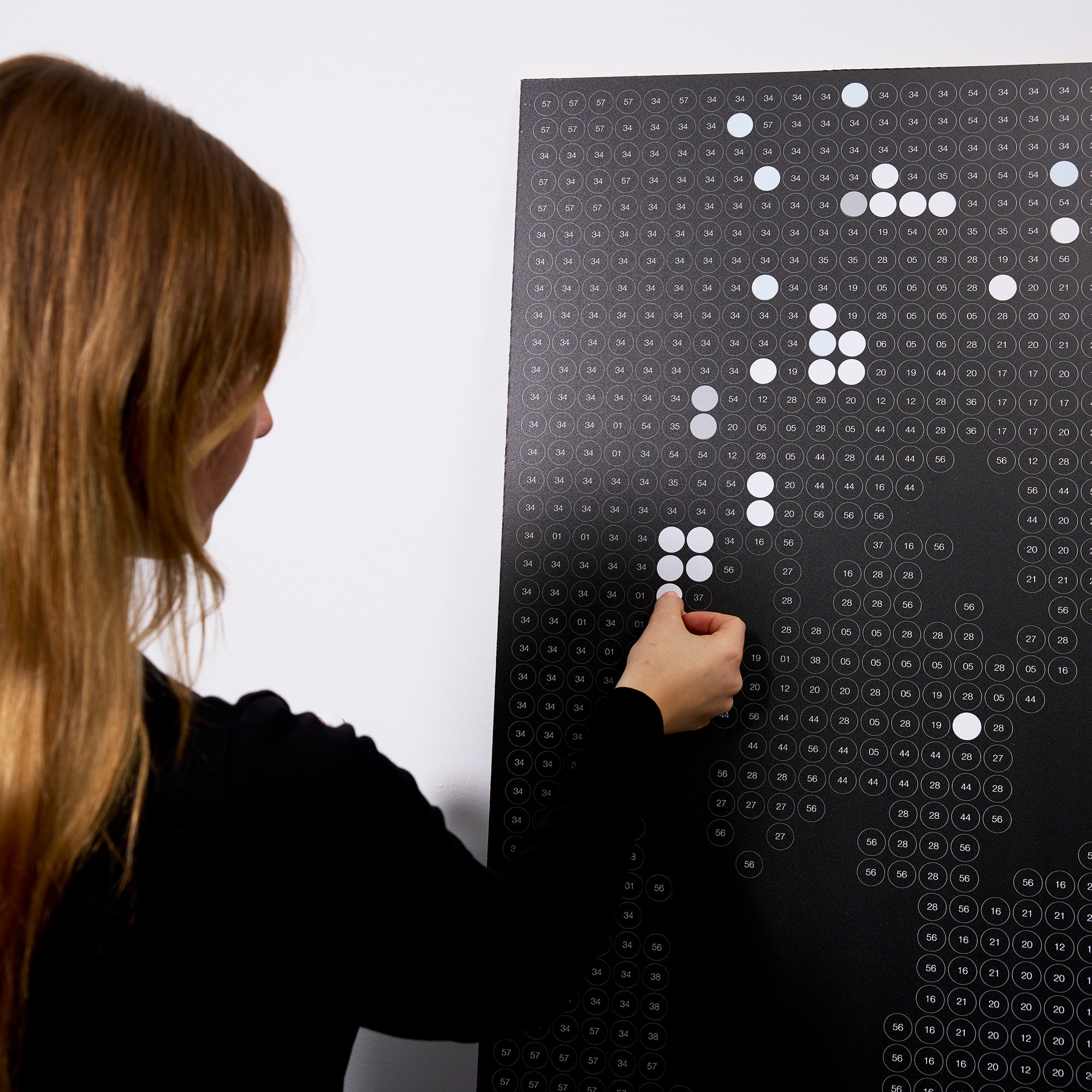 dot on my Pixelart DIY eigenes Foto als Pixelart Kleben nach Zahlen individuelles modernes Geschenk Feste & Events 109 x 153 cm