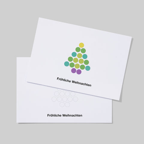 DIY-Postkarte · Fröhliche Weihnachten