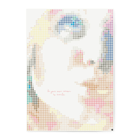 Pixelart | LIMITED EDITION | 50x70 cm - dot on