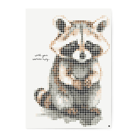 Pixelart | LIMITED EDITION | 50x70 cm - dot on