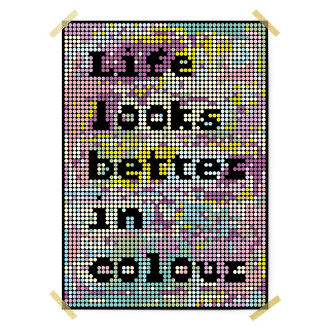 Pixelart | LIMITED EDITION | 50x70 cm - dot on