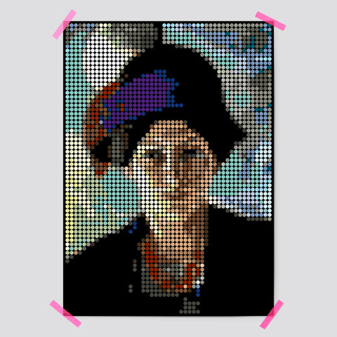 Pixel art | LIMITED EDITION | 50x70cm