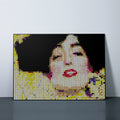 Pixelart XXL | Kleben nach Zahlen-Set mit Stickern | Motiv: Klimt | 153x109 cm - dot on