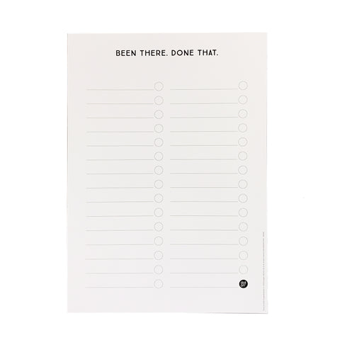 NEU: Bucket list mit Klebepunkten | 21x30 cm - dot on